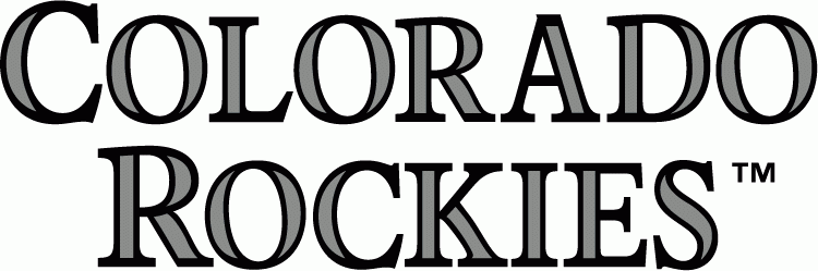Colorado Rockies 1993-Pres Wordmark Logo fabric transfer